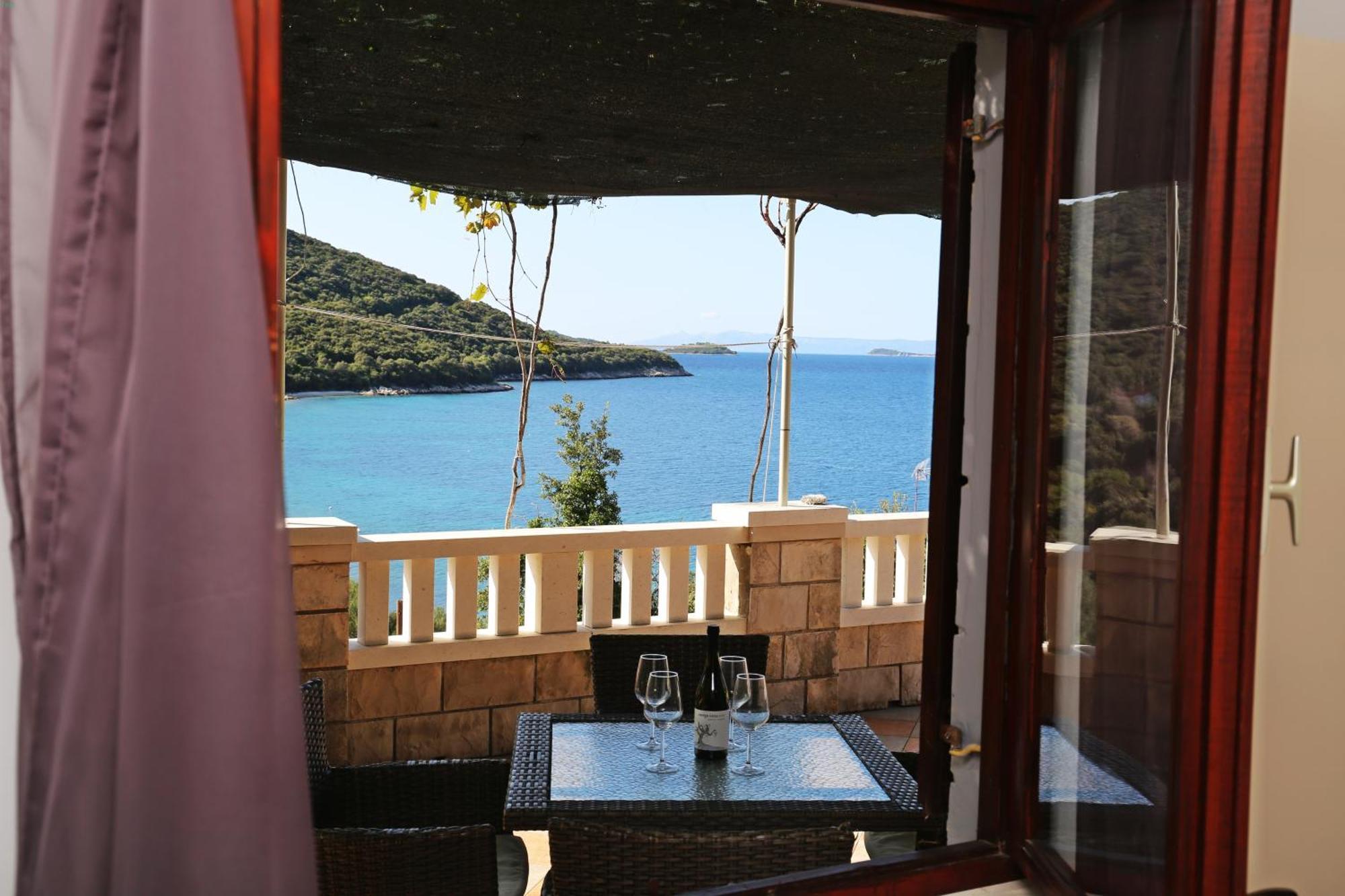 Seaside Apartments With A Swimming Pool Tri Zala, Korcula - 558 Zrnovo 객실 사진