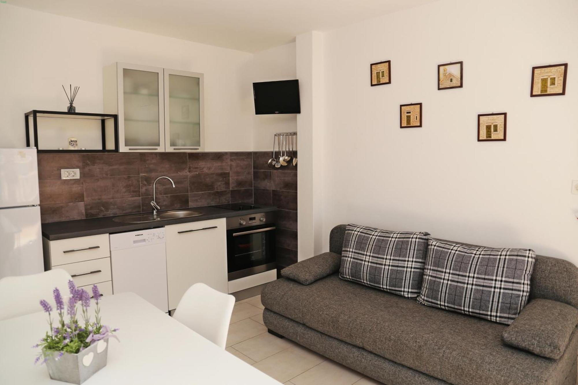 Seaside Apartments With A Swimming Pool Tri Zala, Korcula - 558 Zrnovo 객실 사진
