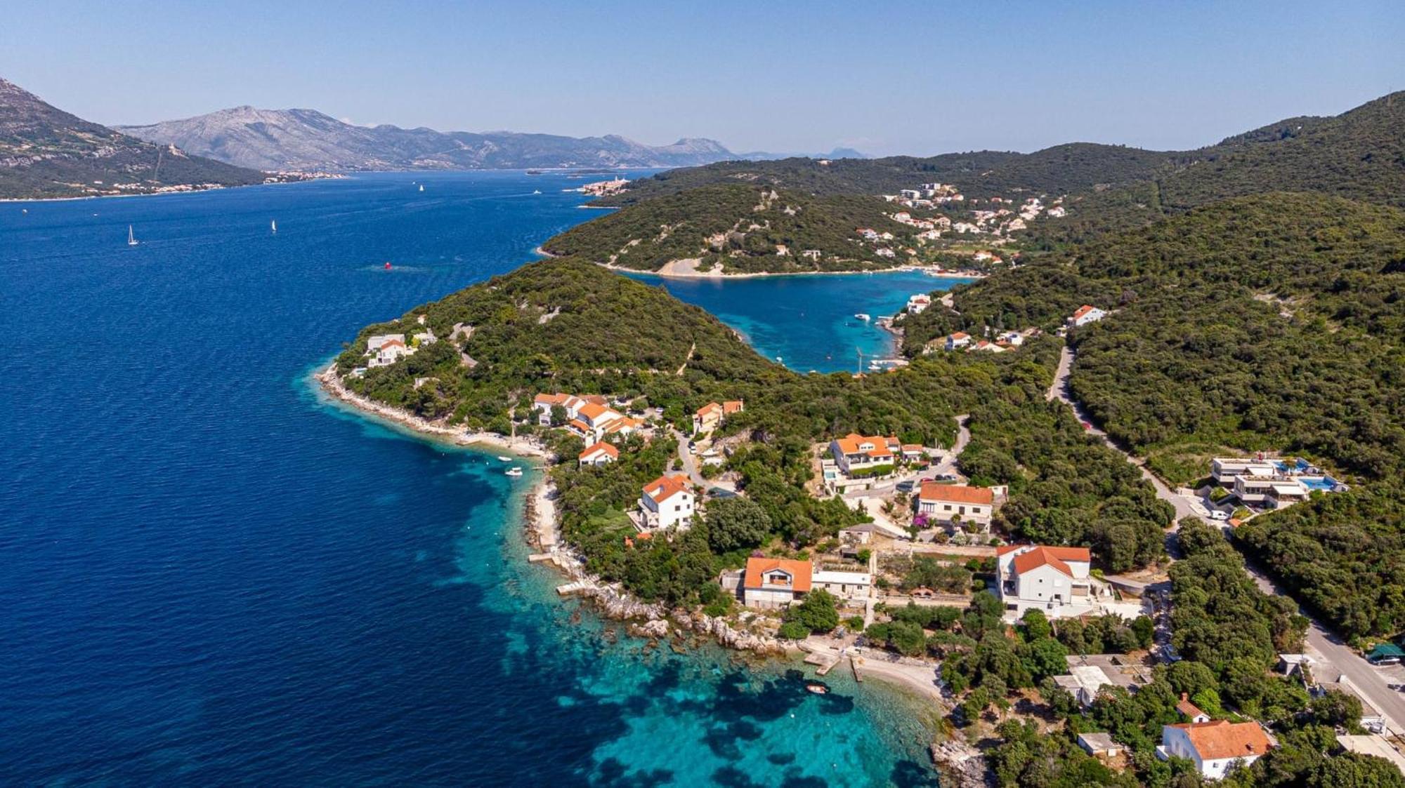 Seaside Apartments With A Swimming Pool Tri Zala, Korcula - 558 Zrnovo 외부 사진
